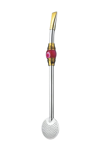 BOMBA CHIMARRAO AÇO CARBONO 25 CM C ANEL DE PEDRA
