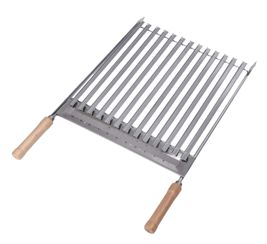 GRELHA  PARRILLA RETA  CROMADO 38X48