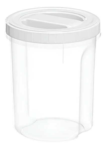POTE ACOPLADO COM ROSCA BRANCO 3 LT
