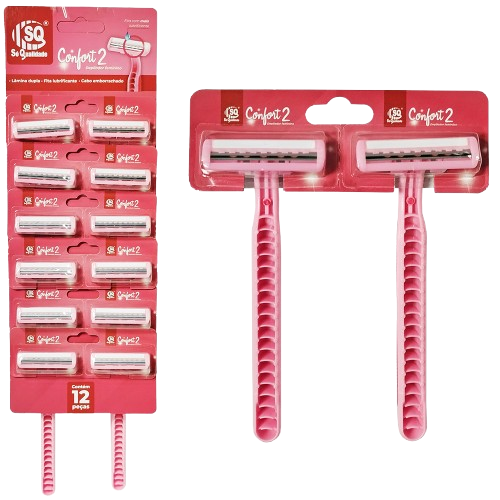 APARELHO BARBEAR DESCART CONFORT 2 12X01 SQ