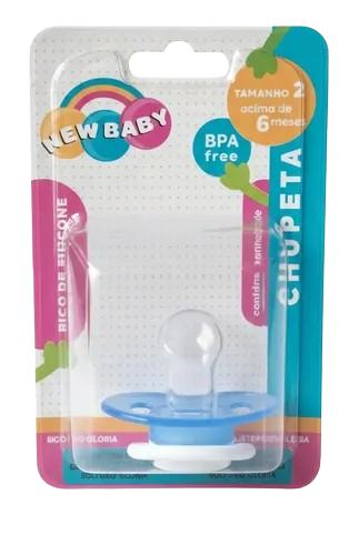 CHUPETA CONV SIL F2 VENTILADA LISA B1 AZUL
