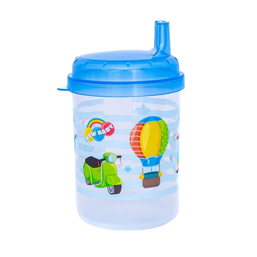 COPO EDUCATIVO JUNIOR 150 ML DECORADO AZUL