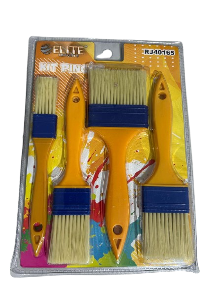 KIT C/ 4 PINCEIS