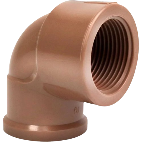 JOELHO 90° MARROM LR 25 X 3/4 REBOUCAS