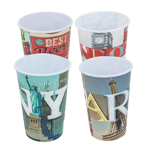 COPO PLASTICO LABEL 550ML