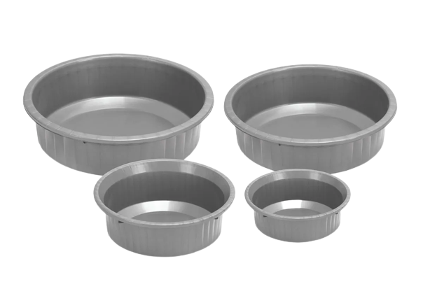 KIT C/ 04 BACIA PLAST P-M-G-GG