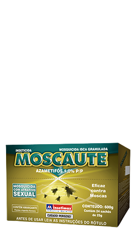 INSETICIDA MOSCAUTE GRANULADO DISPLAY 25GR
