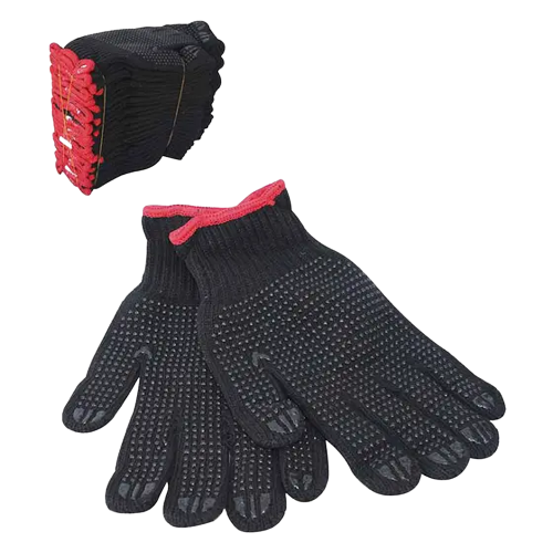 LUVA MALHA TRICOTADA PRETA