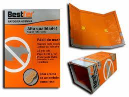 RATOEIRA ADESIVA C/AROMA DE AMENDOIM