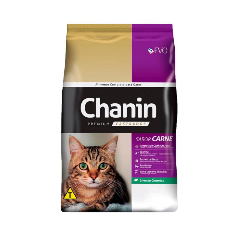 RACAO CHANIN 25KG CASTRADO - 2405