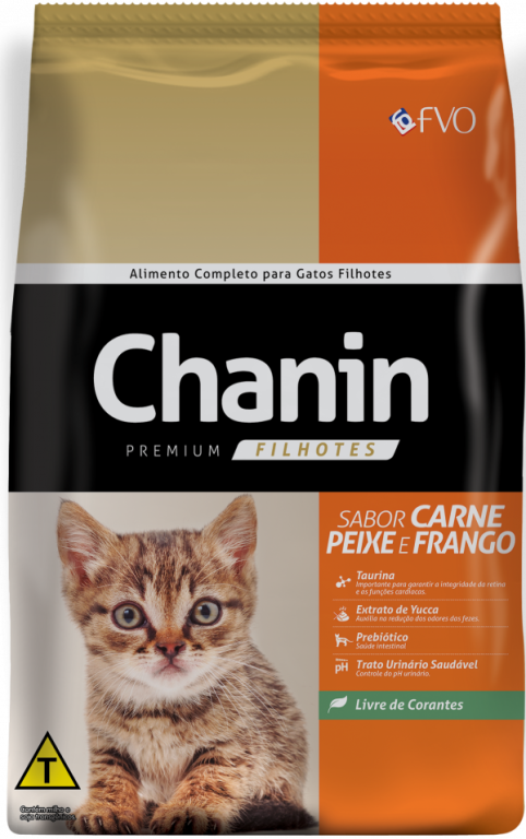 RACAO CHANIN 25KG PREMIUN FILHOTE - 2406