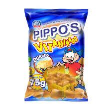 SALGADINHO PIPPOS 75G QUEIJO
