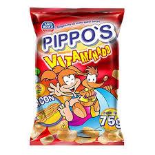 SALGADINHO PIPPOS 75G BACON