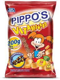 SALGADINHO PIPPOS 200G CHURRASCO