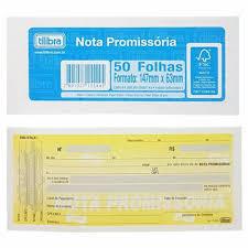 NOTA PROMISSORIA 20X50FOLHAS  TILIBRA