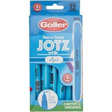 MARCA TEXTO GOLLER 12UND AZUL
