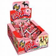CHICLE BRINQ 100UND MORANGO