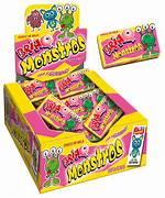 CHICLE BRINQ MONSTROS 100UND TUTTI-FRUTTI