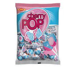 PIRULITO CHERRY POP 50UND ALGODAO DOCE - 1330