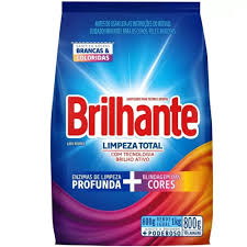 DET BRILHANTE PO LIMP TOTAL 800G AZUL - 10138