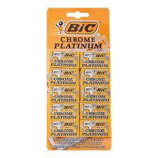 LAMINA BIC CHROME PLATINUM 5X10UND - 1445