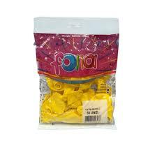 BALAO FOLIA 6.5 LISO 50UND AMARELO
