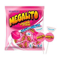PIRULITO MEGALITO 50UND TUTTI-FRUTTI