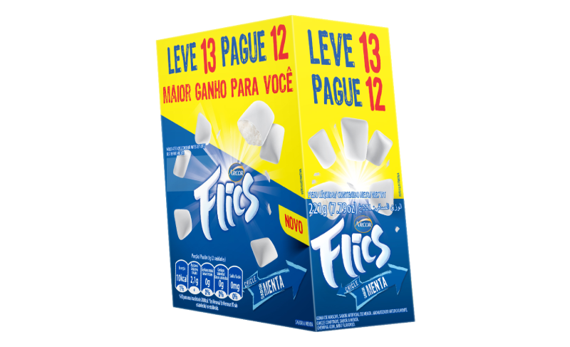 CHICLE FLICS L13P12 MENTA