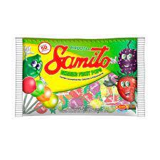 PIRULITO SAMITO 50UND FRUTAS