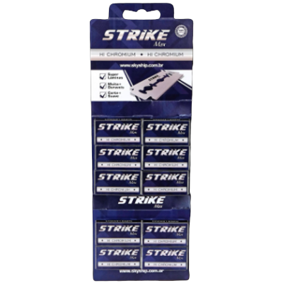 LAMINA STRIKE MAX 10X5UND HI CHROMIUM*