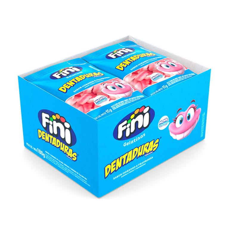 GELATINAS FINI 12X15G DENTADURAS - 2597