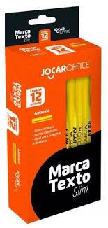 MARCA TEXTO LEONORA 12UND AMARELO