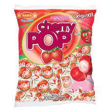 PIRULITO CHERRY POP 50UND MORANGO - 0038