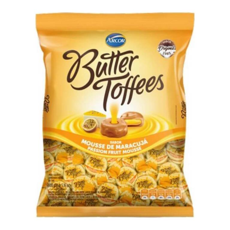 BALA BUTTER TOFFEES 400G MARACUJA - 2500