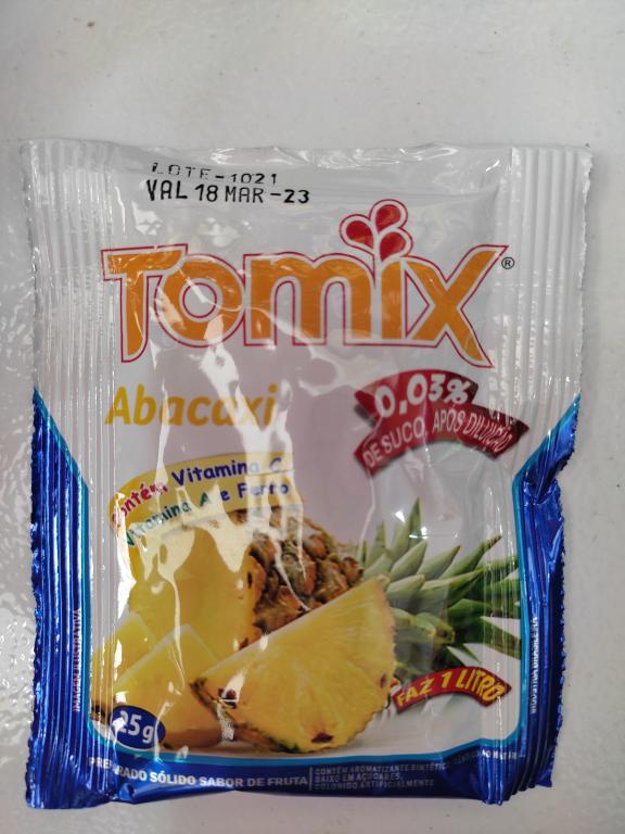 REFRESCO TOMIX 15X25G ABACAXI - 0218