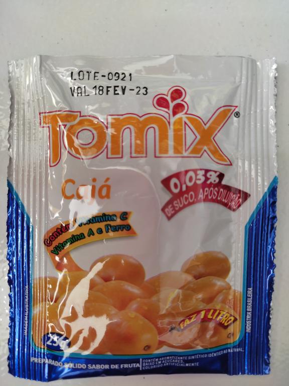 REFRESCO TOMIX 15X25G CAJA - 0614