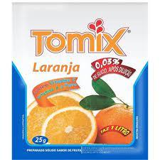 REFRESCO TOMIX 15X25G LARANJA - 0214