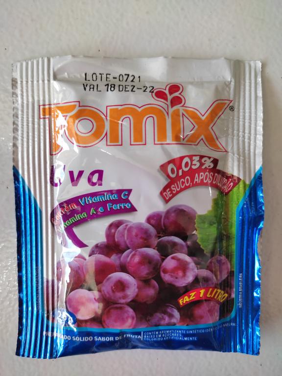 REFRESCO TOMIX 15X25G UVA - 0216