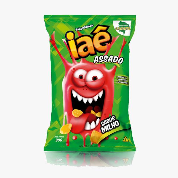 SALGADINHO IAE 10X30G MILHO - 3400