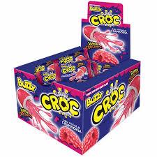 CHICLE BUZZY CROC 40UND FRAMBOESA