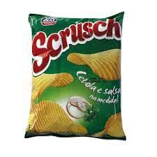 BATATA SCRUSCH WAVE 50G CEBOLA E SALSA - 1543