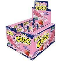 CHICLE BUZZY CROC 40UND IOGURTE MORANGO