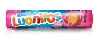 BISCOITO LUANITOS 110G MORANGO