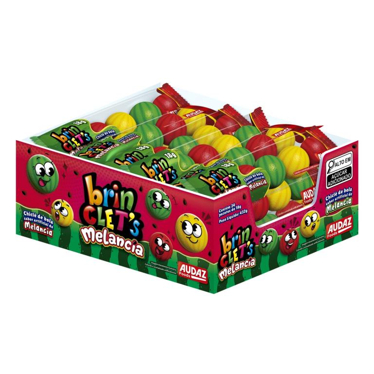 BRINCLETS 24X18G MELANCIA