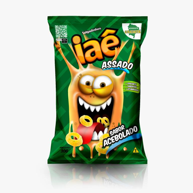 SALGADINHO IAE 10X30G CEBOLA - 3397