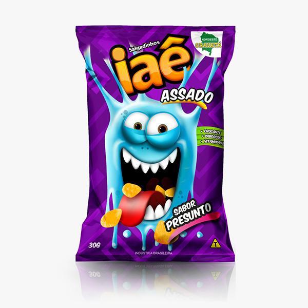 SALGADINHO IAE 10X30G PRESUNTO - 3401