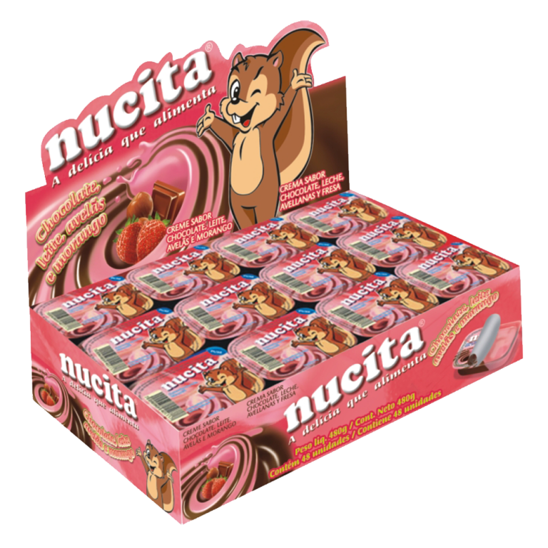 NUCITA 48X10G MORANGO