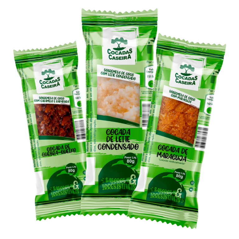 COCADAS CASEIRA 80G LEITE CONDESADO - 10029