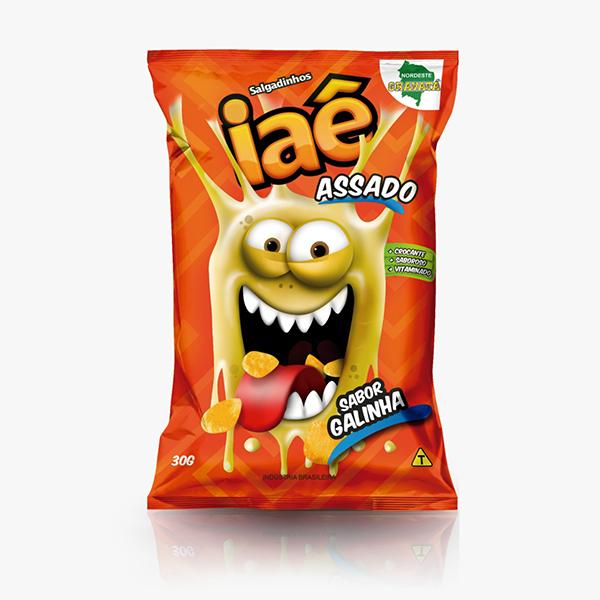 SALGADINHO IAE 10X30G GALINHA - 3399