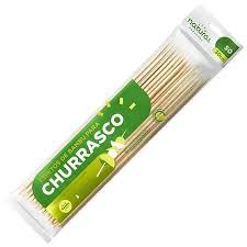 ESPETO BAMBU NATURAL 25CM 50UND